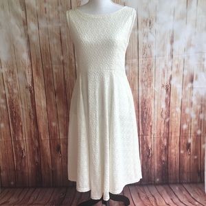 Cream Lace Dress